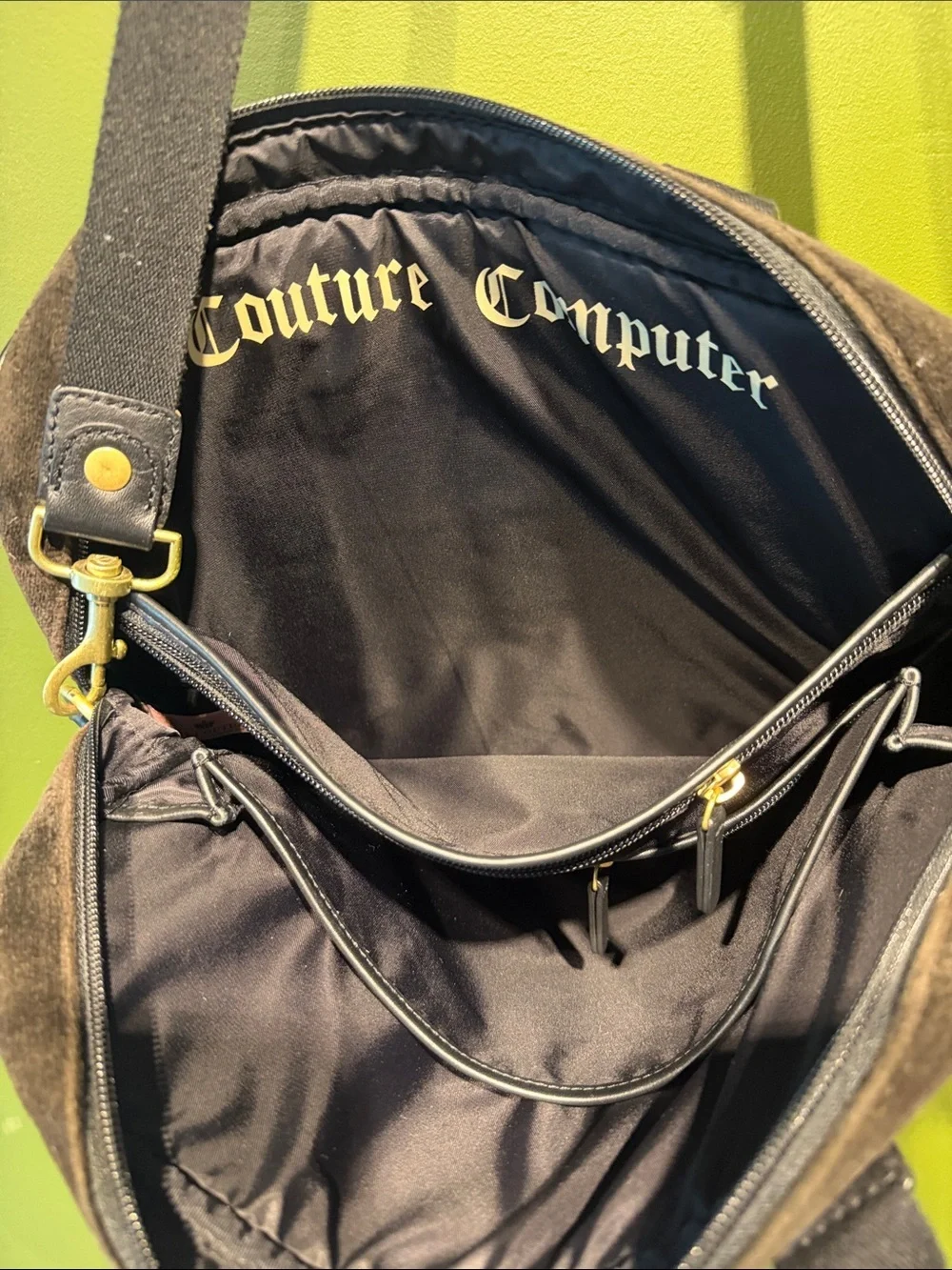 Juicy Couture Black Computer/Laptop Bag